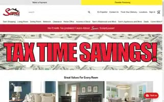 Samsfurniture.com Screenshot 2024-05-13 19:35:59