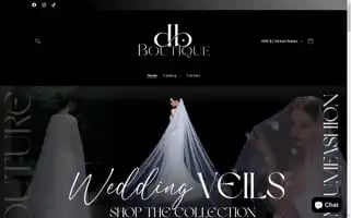 Dbridalzboutique.com Screenshot 2024-05-03 23:03:10