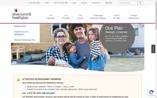Silversummithealthplan.com Screenshot 2024-07-05 13:56:06