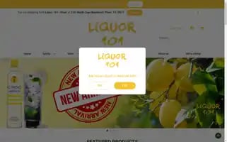 Liquor101tx.com Screenshot 2024-05-20 23:12:33