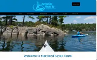 Marylandkayaktours.com Screenshot 2024-04-17 14:02:01