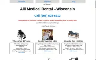 Chicagohospitalbedrental.com Screenshot 2024-06-13 12:43:38