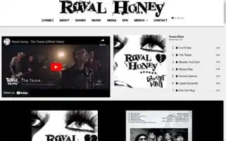 Royalhoneyband.com Screenshot 2024-06-11 15:23:13