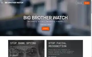 Bigbrotherwatch.org.uk Screenshot 2024-05-08 18:52:02