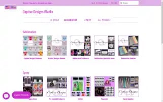 Captivedesignsblanks.ca Screenshot 2024-05-03 11:07:40