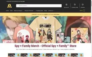 Spyxfamilymerch.shop Screenshot 2024-05-22 05:29:28
