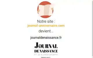 Journal-anniversaire.com Screenshot 2024-05-19 10:51:38