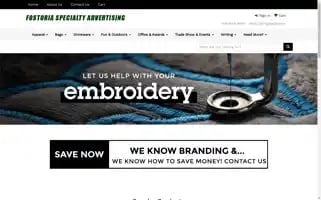 Fostoriaspecialtyadv.com Screenshot 2024-05-15 22:43:50