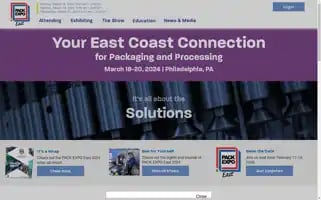 Packexpoeast.com Screenshot 2024-06-13 16:29:03