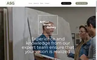 Artisanstonegallery.com Screenshot 2024-06-13 05:35:53