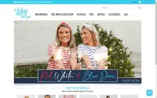 Thebluedoorboutique.com Screenshot 2024-05-14 07:32:46