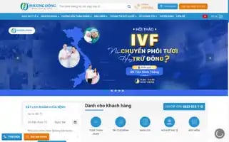 Benhvienphuongdong.vn Screenshot 2024-06-25 12:37:45