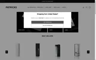 Patricks.com.au Screenshot 2024-05-04 07:07:59