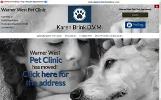Warnerwestpetclinic.com Screenshot 2024-05-16 23:35:31