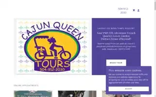 Cajunqueentours.com Screenshot 2024-04-26 23:39:55