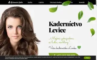 Kadernictvo-lenka.sk Screenshot 2024-07-10 09:21:45