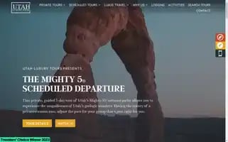 Utahluxurytours.com Screenshot 2024-04-17 09:58:25