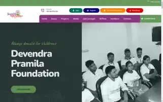 Devendrapramilafoundation.org Screenshot 2024-05-21 18:48:01