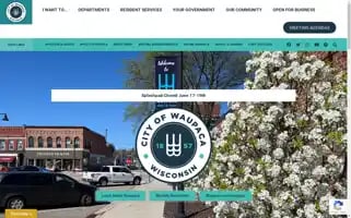 Cityofwaupaca.org Screenshot 2024-06-18 01:24:32