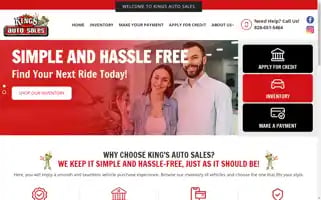 Kingsautosalesnc.com Screenshot 2024-05-16 04:32:59