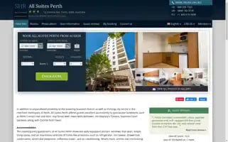 Allsuiteshotelperth.com Screenshot 2024-04-18 04:48:42