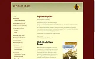 Bnelsonshoes.com Screenshot 2024-05-29 07:57:36
