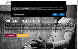 Peacetones.org Screenshot 2024-05-16 12:17:29