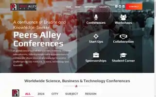 Peersalleyconferences.com Screenshot 2024-05-13 08:39:14