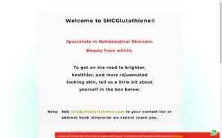 Shcglutathione.com Screenshot 2024-06-11 10:20:36