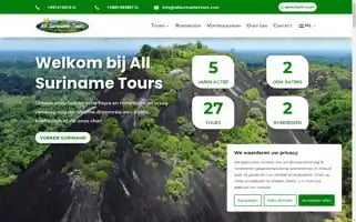 Allsurinametours.com Screenshot 2024-04-14 23:01:20