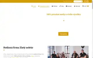 Zlatynektar.sk Screenshot 2024-05-18 06:01:40