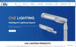 Chz-lighting.com Screenshot 2024-05-09 02:44:47