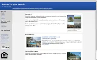 Pocono-vacationrentals.com Screenshot 2024-04-17 13:44:22