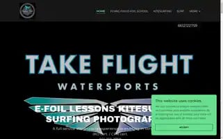 Takeflightwatersports.com Screenshot 2024-04-16 16:49:44