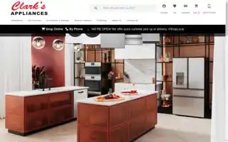 Clarks-appliances.com Screenshot 2024-05-09 03:05:51