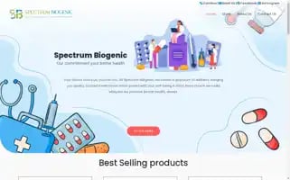 Spectrumbiogenic.com Screenshot 2024-05-25 22:19:59