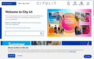 Citylit.ac.uk Screenshot 2024-06-30 17:21:40