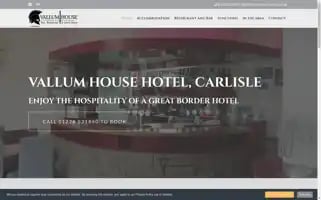 Vallum-house-hotel.co.uk Screenshot 2024-04-26 17:46:54