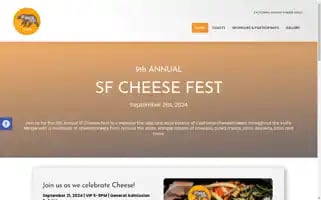 Sfcheesefest.com Screenshot 2024-07-05 13:09:55