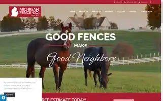 Michiganfence.com Screenshot 2024-05-16 07:48:12