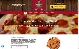 Vinnyspizzarockford.com Screenshot 2024-05-16 23:22:47