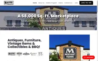 Merchantsquareantiques.com Screenshot 2024-05-16 07:39:00