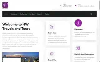 Hwconsultsandtravel.com Screenshot 2024-04-26 05:57:14