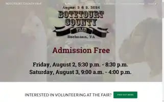 Botetourtcountyfair.com Screenshot 2024-04-23 06:48:48