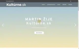 Kulturne.sk Screenshot 2024-05-19 16:13:20