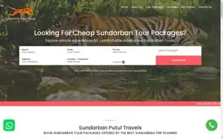 Sundarbanputultravels.com Screenshot 2024-04-19 10:43:47