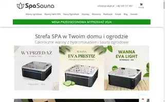 Spasauna.pl Screenshot 2024-05-25 11:31:57
