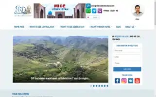 Silkroaddestinations.com Screenshot 2024-04-16 12:38:04