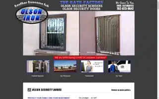 Olsonsecuritydoors.com Screenshot 2024-05-16 10:44:45