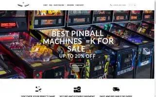 Pinballmachinesforsale.co Screenshot 2024-06-18 19:07:06